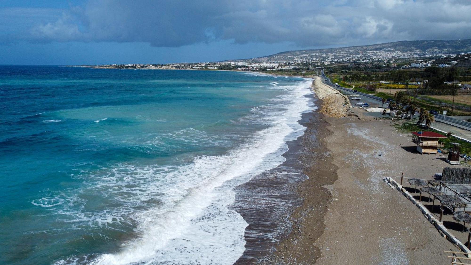 Faros Beach Seabreeze 1B, Pool, Seaside, Paphos Apartment Exterior photo