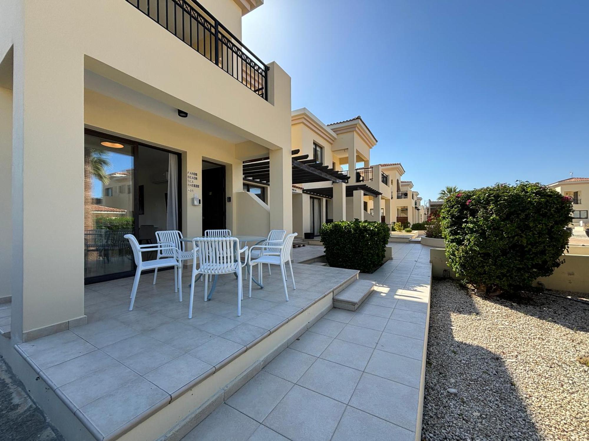 Faros Beach Seabreeze 1B, Pool, Seaside, Paphos Apartment Exterior photo